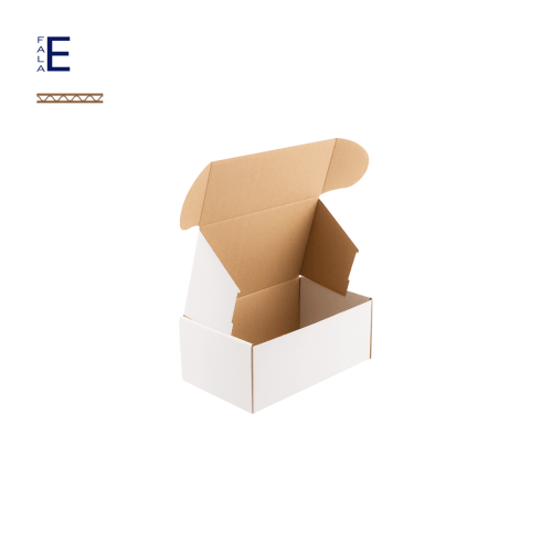 Przejdź do produktu Pudełko fasonowe jednostronnie bielone 250x150x100