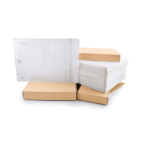 Przejdź do produktu Koperta bąbelkowa biała K20 370x480 mm