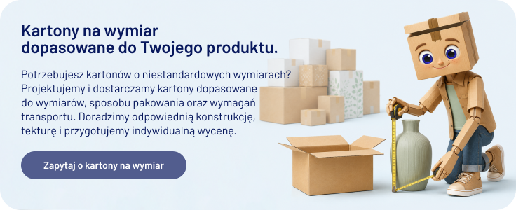 Kartony na wymiar dopasowane do produktu — Pafit Packaging